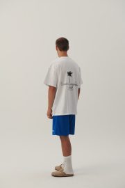 Palm Tree T-shirt White - Image 4