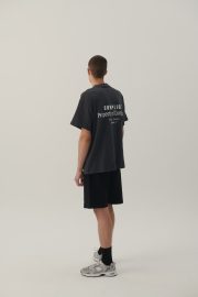 Property T-shirt Charcoal Grey - Image 5