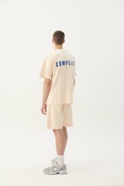 Plain Shorts Peach Dust - Image 3