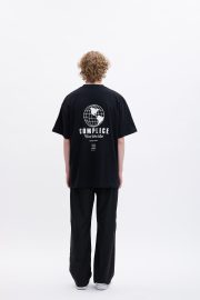 Worldwide T-shirt Black - Image 4