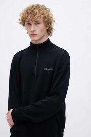 Knit Zipped Knitwear Black