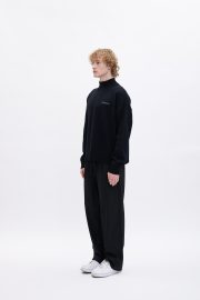Knit Zipped Knitwear Black - Image 4