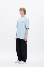 Palm Tree T-shirt Baby Blue - Image 3