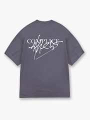 Athens T-shirt Charcoal Grey