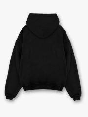 Monogram ZIP Hoodie Black - Image 2