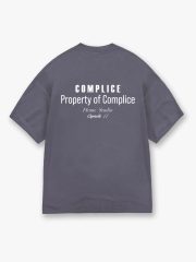 Property T-shirt Charcoal Grey - Image 2