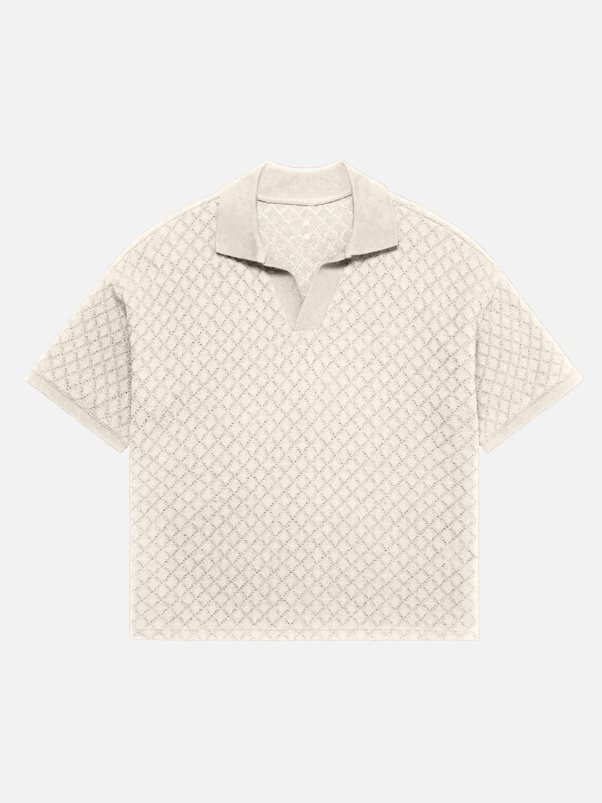 Riviera Knit Polo OFF White