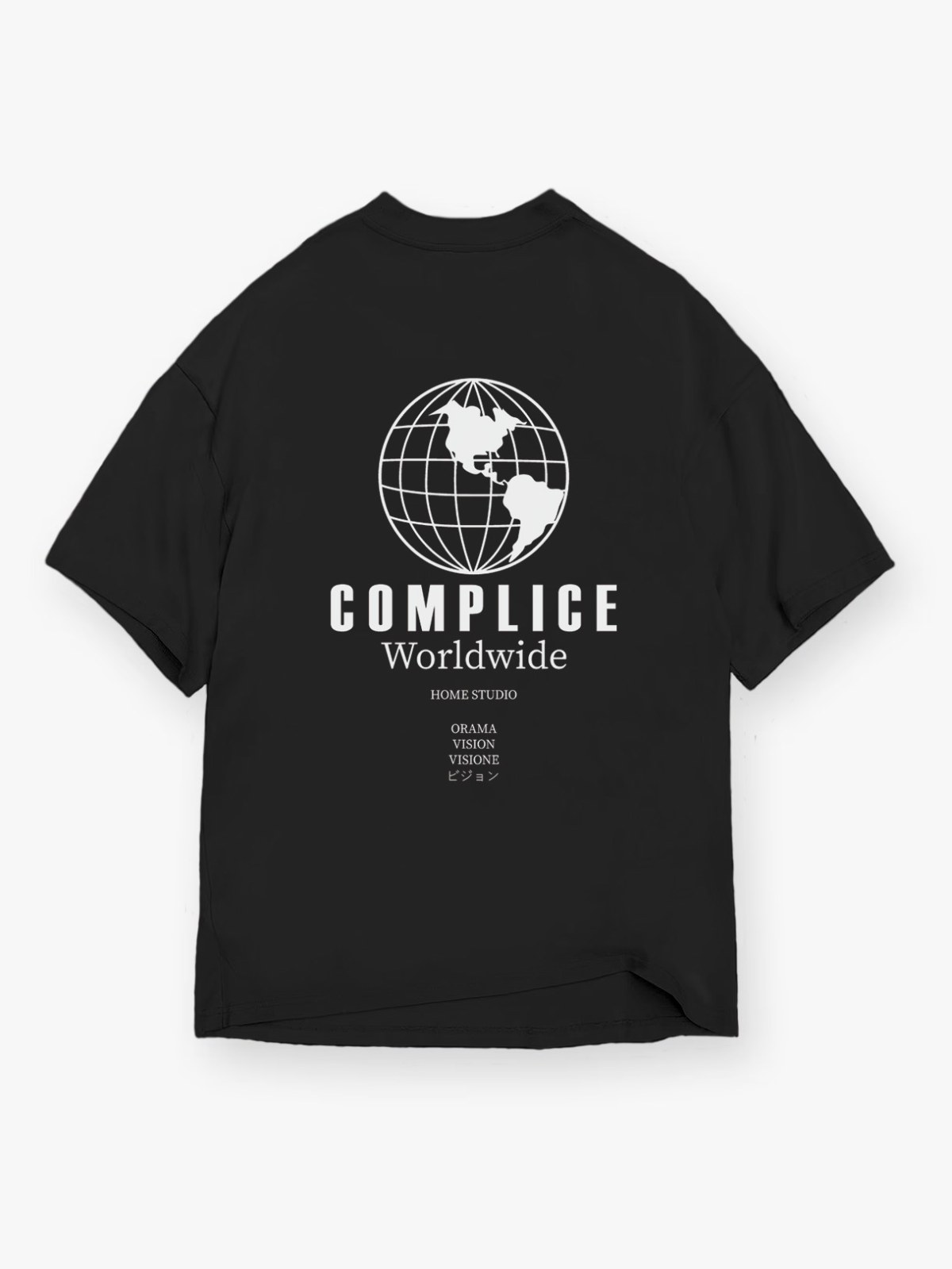 Worldwide T-shirt Black